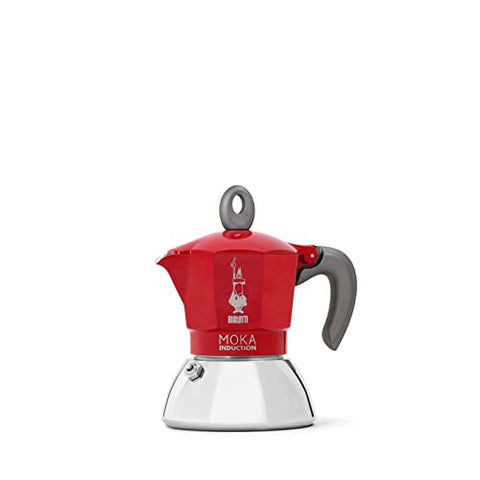 Bialetti Moka Induction, cuerpo aluminio: calentamiento eficiente para aroma profundo