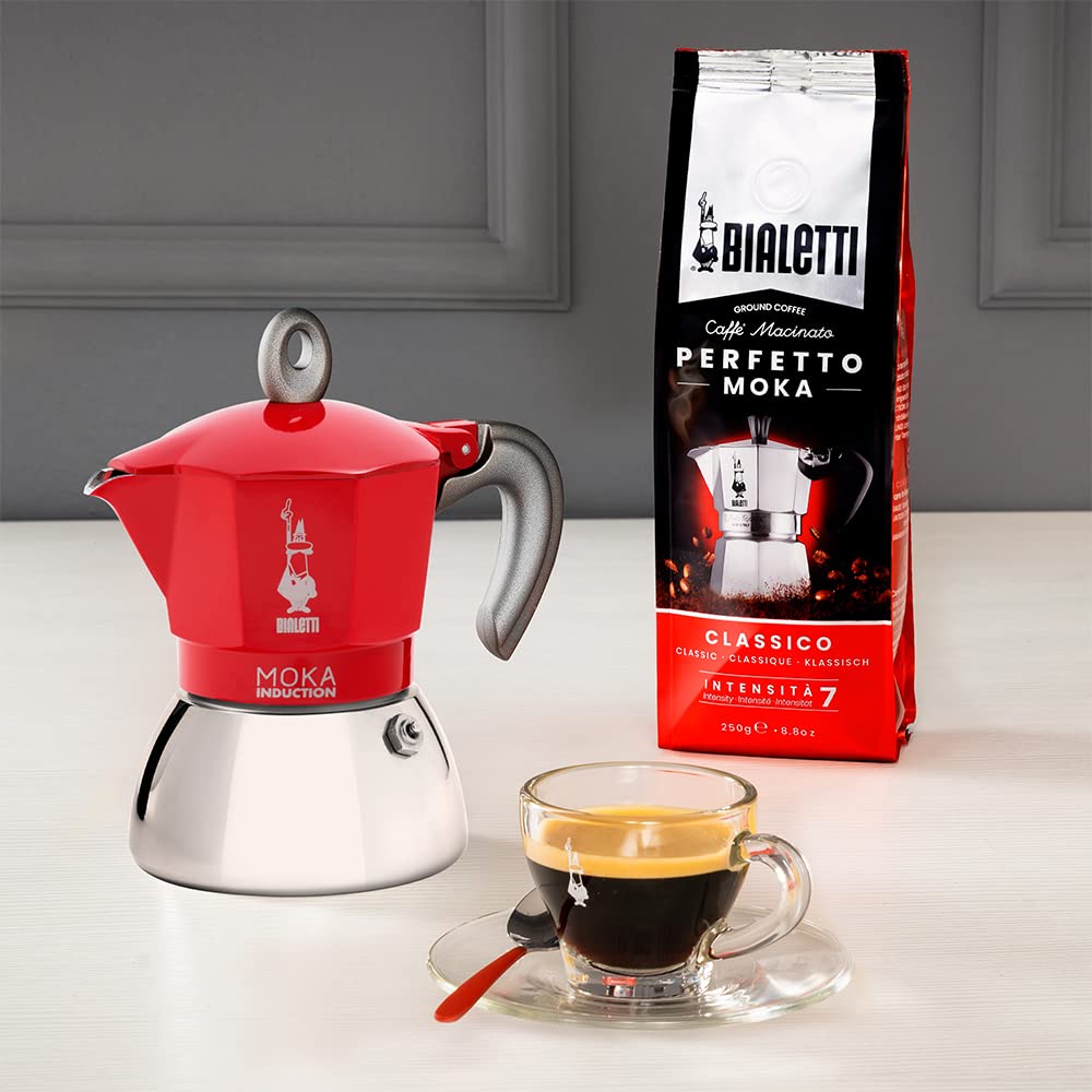 Bialetti Moka Induction, espresso en segundos: experiencia de sabor rápida
