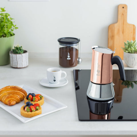 Bialetti Venus acero-18-10, duradero y elegante para uso diario.