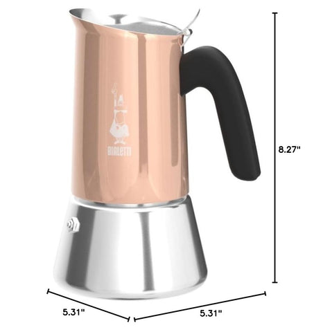 Bialetti Venus: limpieza simple con enjuague para preservar sabor.