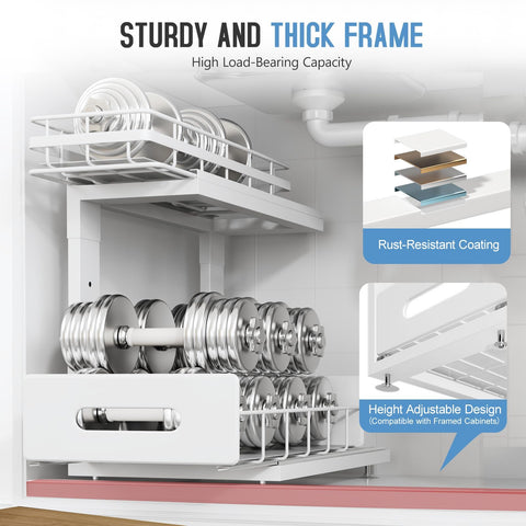 Biboraya recubrimiento-anticorrosion-metal-durable resiste la humedad en cocinas y baños.