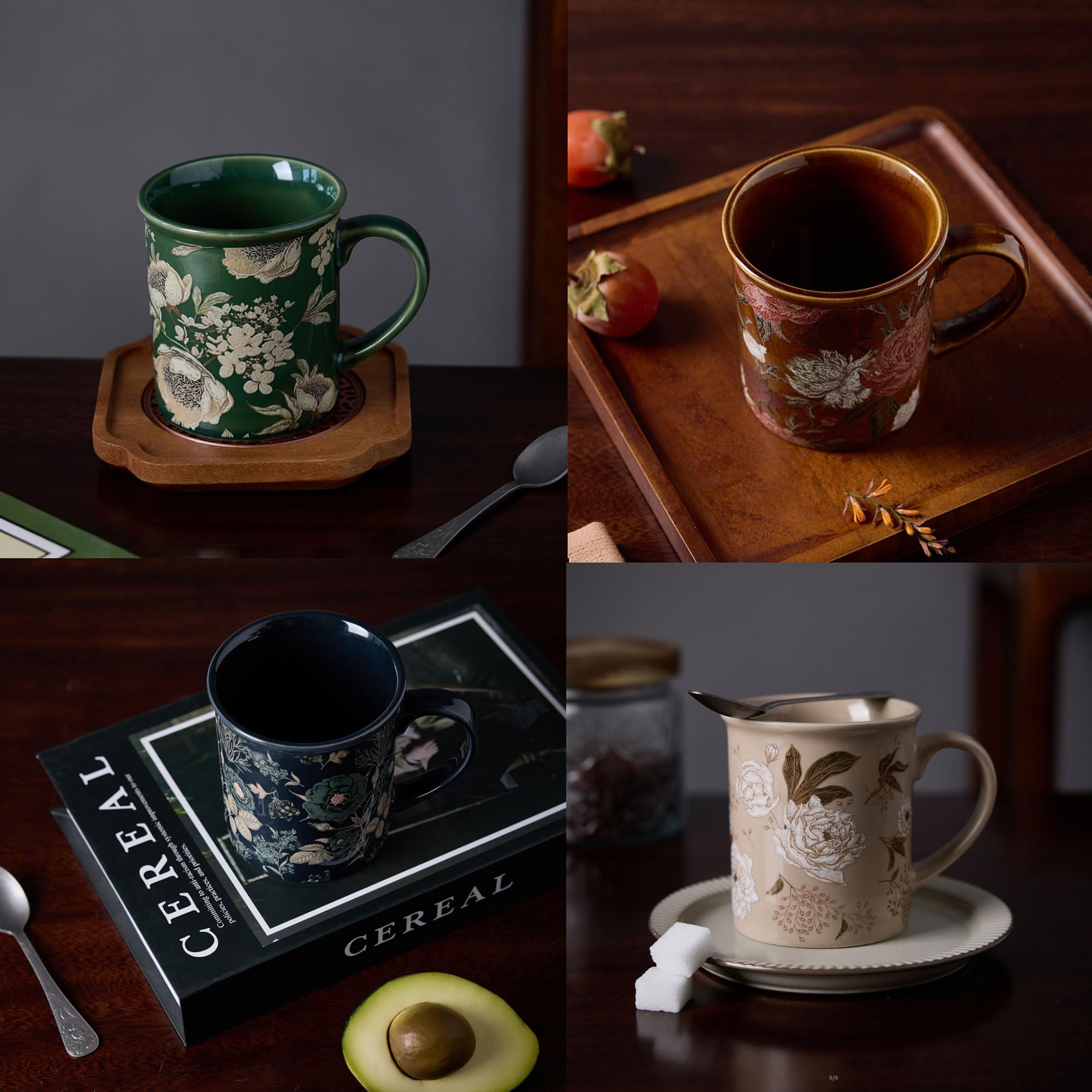Taza BICETTO con agarre ergonómico: cómodo sostén para disfrutar.