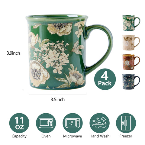 Taza cerámica con textura emboss: añade tacto y sofisticación a cada sorbo.