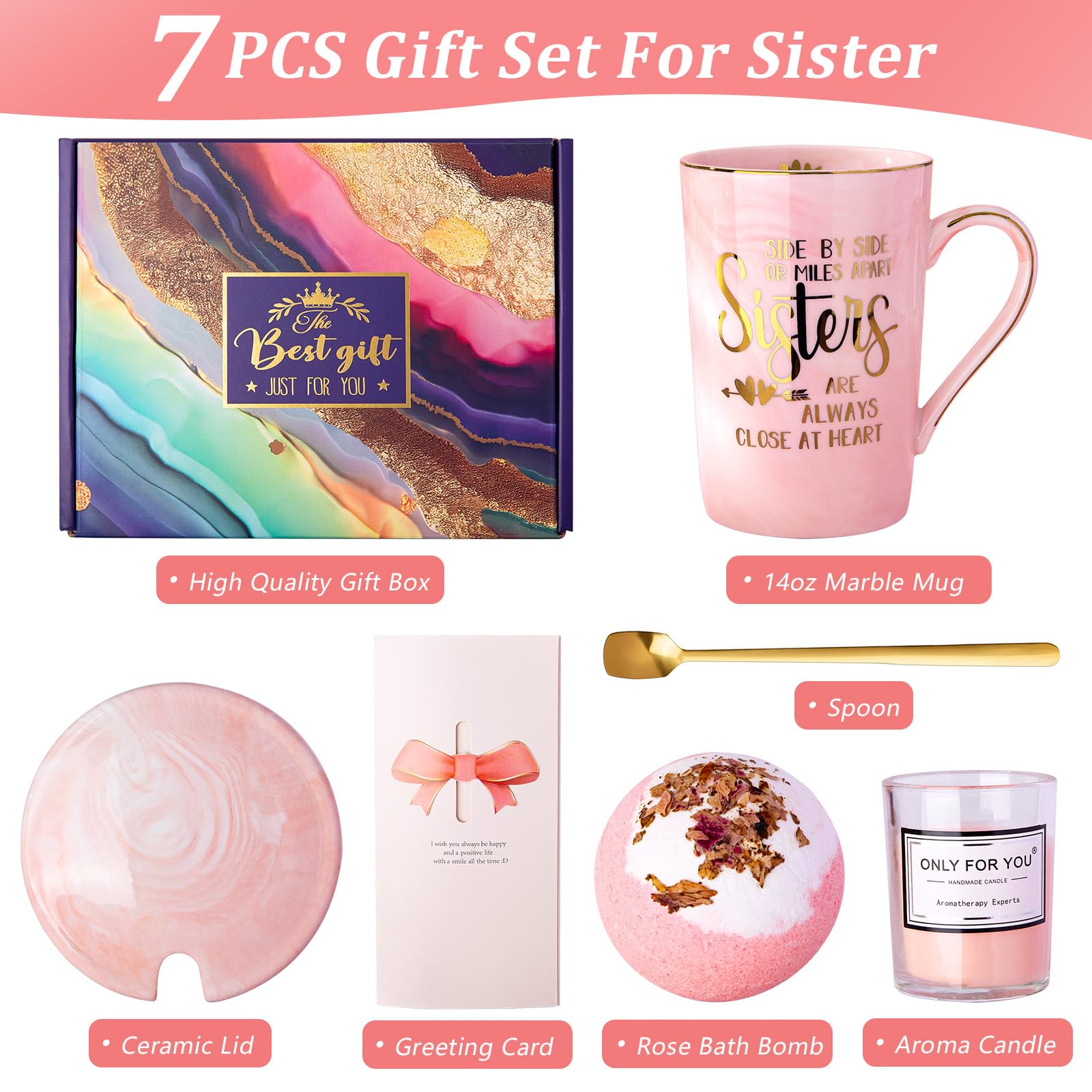 Caja regalo Biching con diseño exclusivo, lista para entregar.