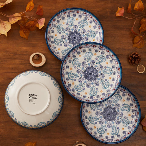 Cerámica libre de plomo y cadmio Bico Blue Talavera