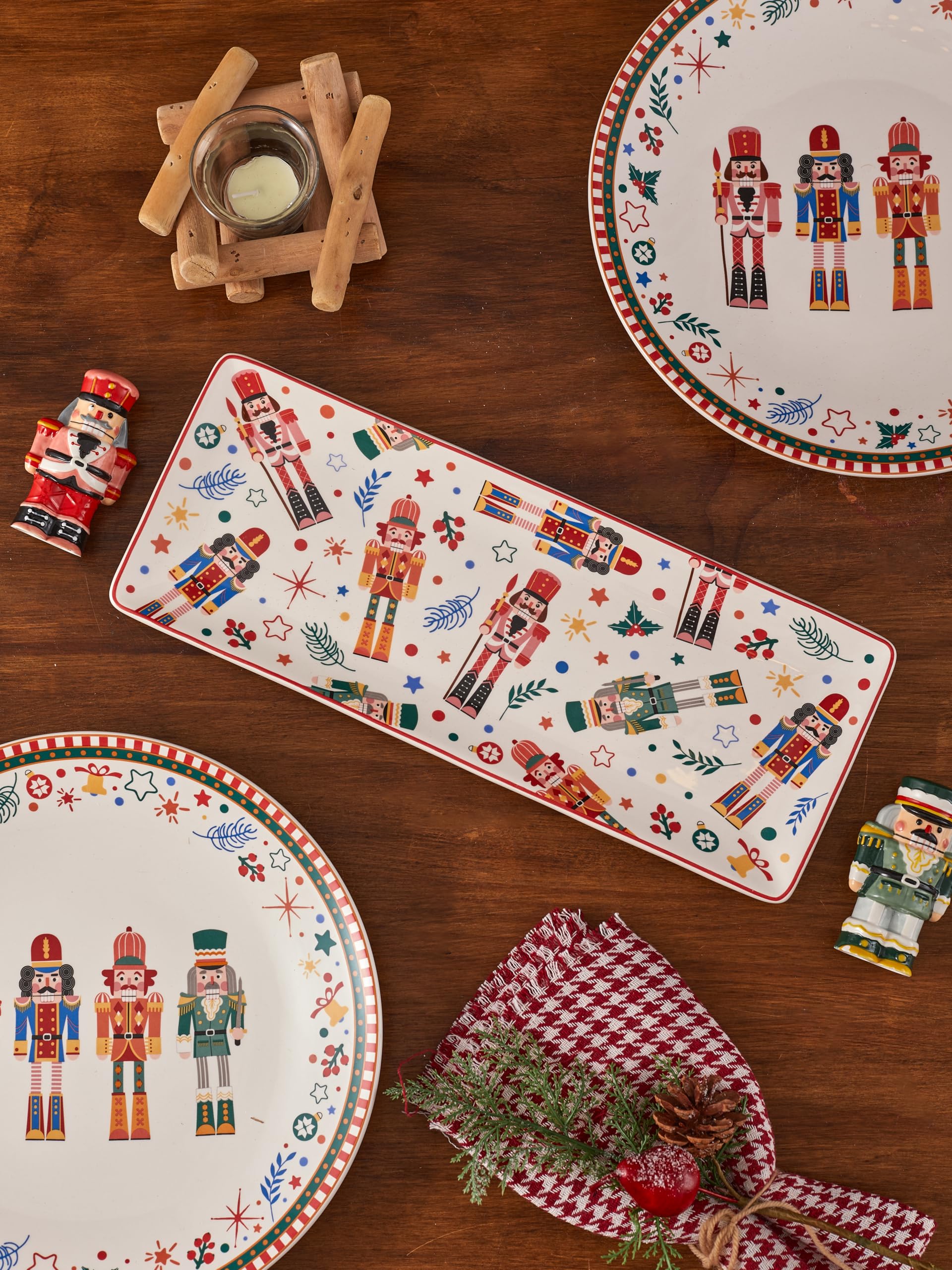 Bico Soldado de Navidad: aptas para microondas y lavavajillas