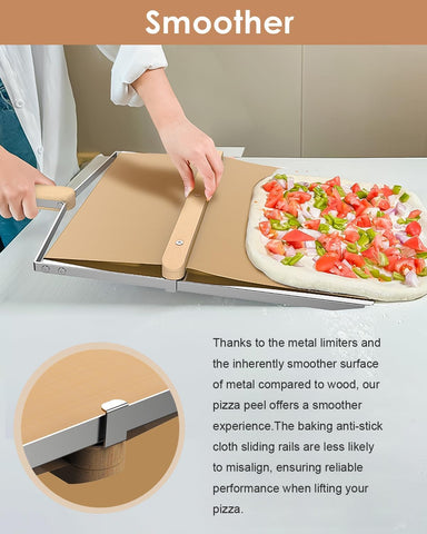 Mango de madera ergonómico de Biconimi garantiza agarre cómodo y control.