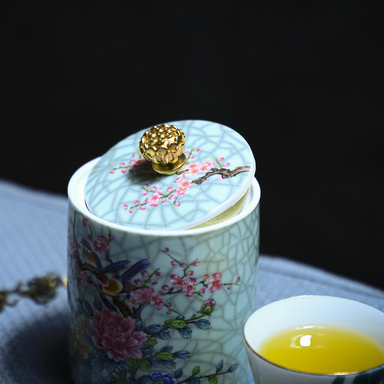 Bicuzat contenedor para té y galletas, ideal para reuniones