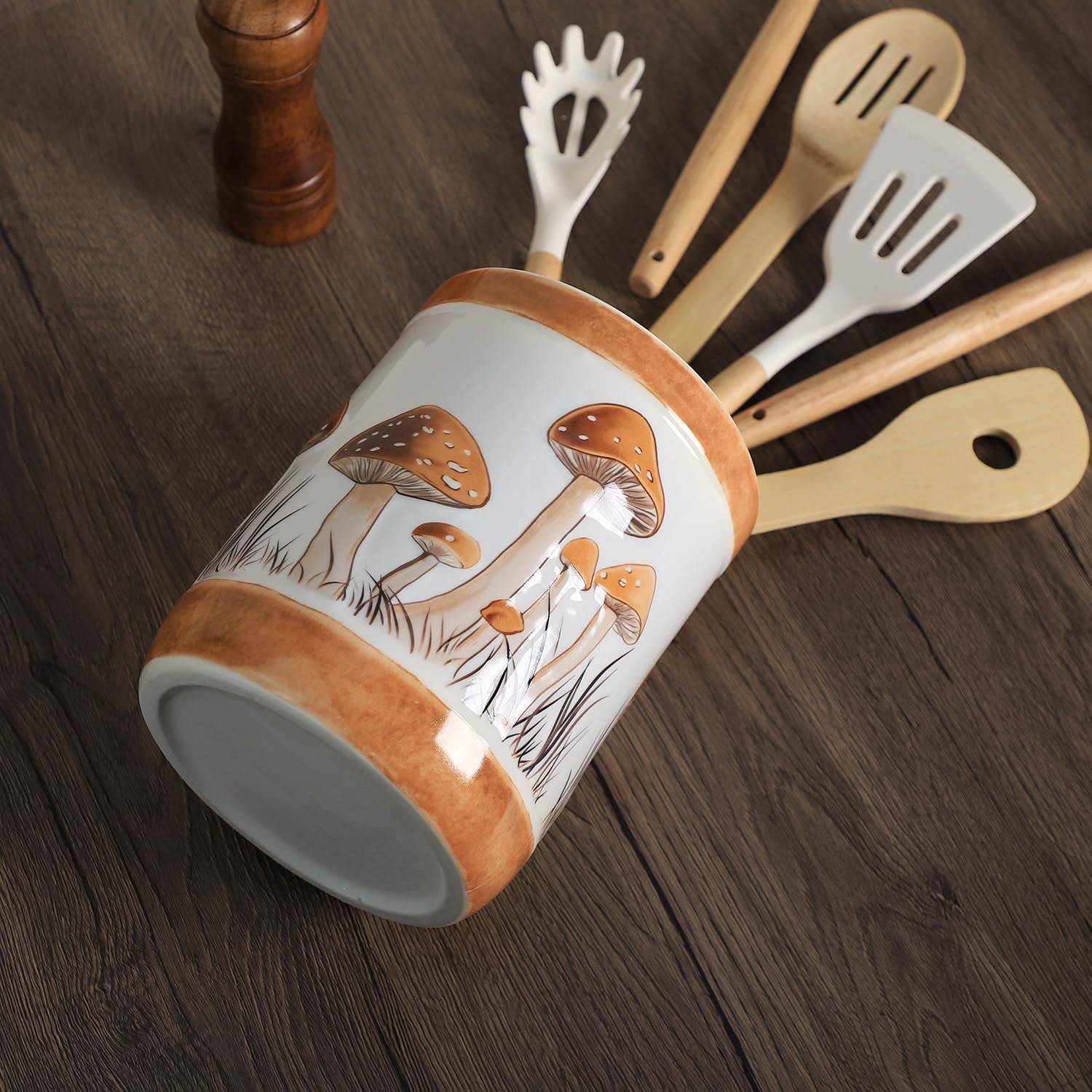 Bicuzat regalo-ideas-cocina-hongo-cerámico, perfecto para inauguración o regalo.