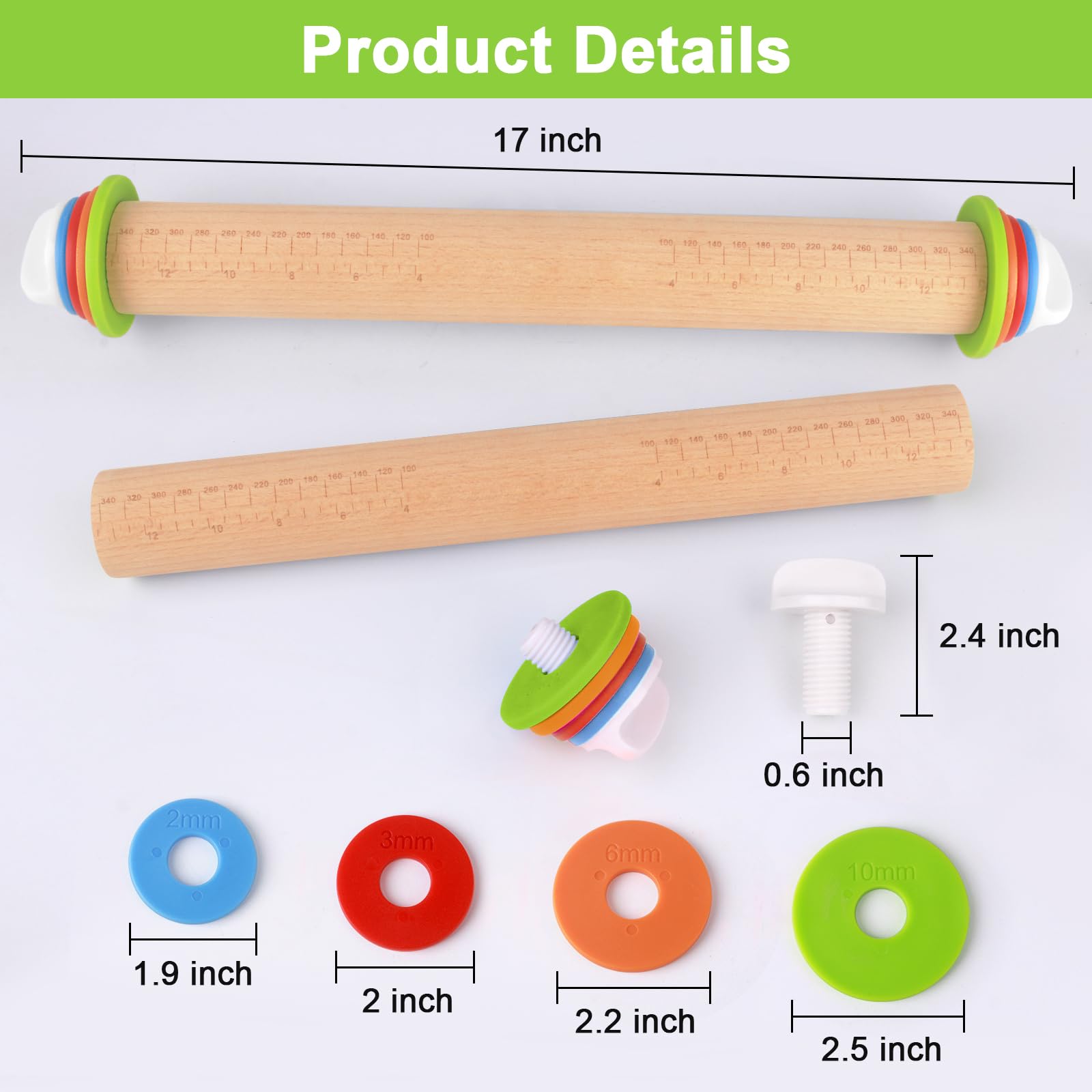 Bidful rodillo de masa ajustable para lograr texturas finas o gruesas con precisión.