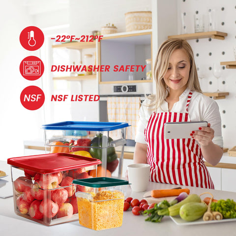 BIEAMA diseño apilable optimiza el espacio en cocina y despensa.