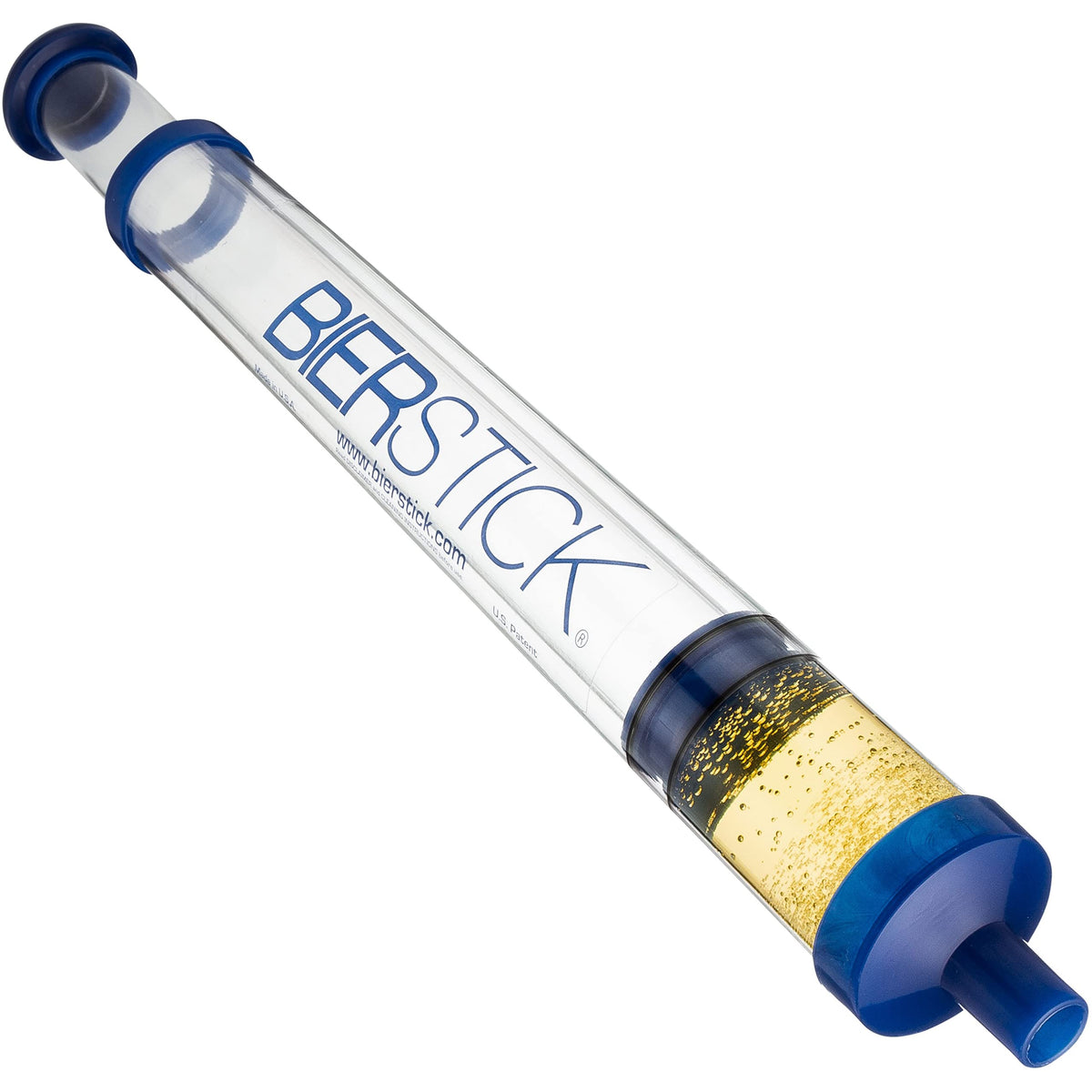Bierstick jeringa para cerveza, capacidad 24oz, ideal para fiestas rápidas.