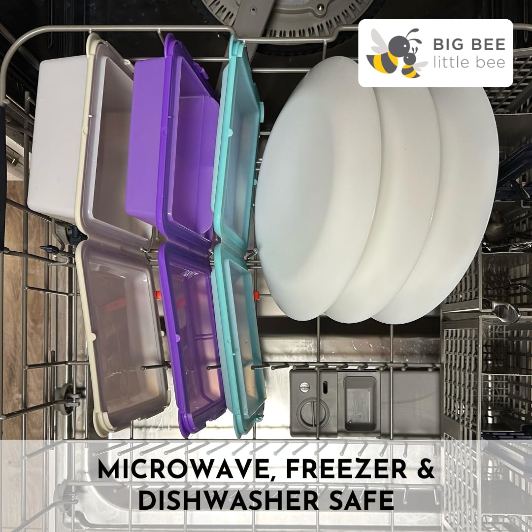 Big Bee, Little Bee SoftShell apto para microondas para calentamientos simples.