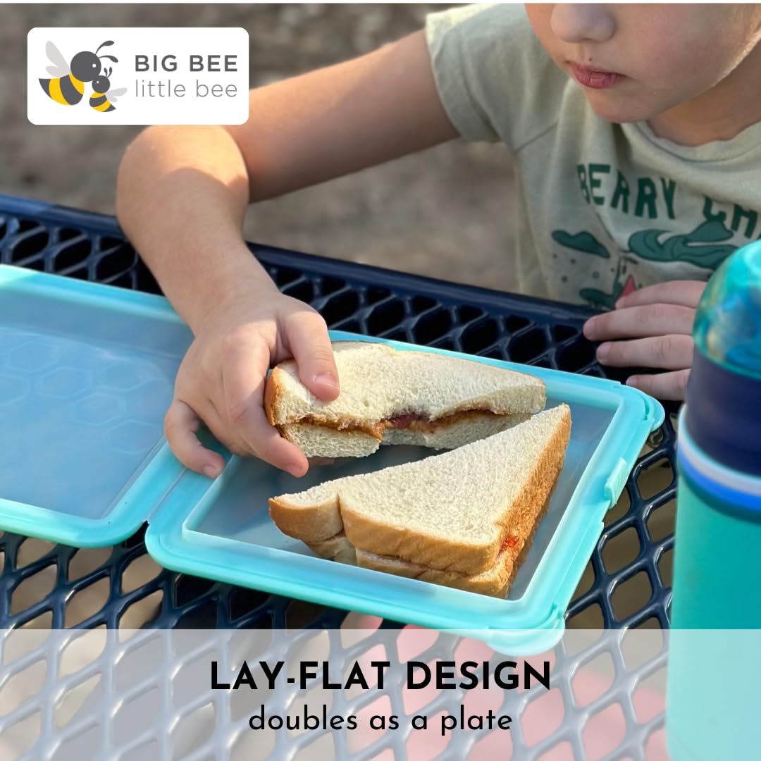 Big Bee SoftShell, medidas 7x7 pulgadas para porciones compactas.