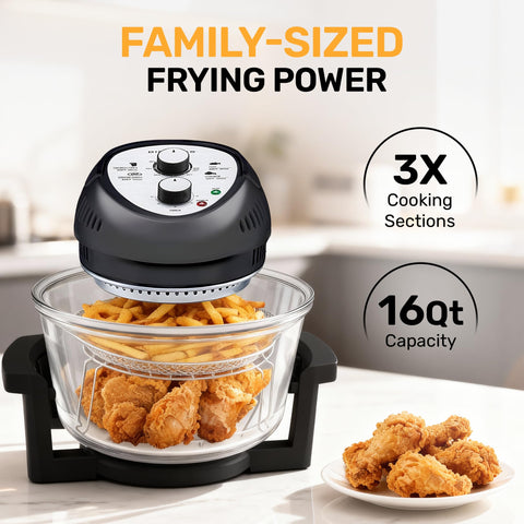 Big Boss, papas fritas crujientes gracias a la cocción por convección 360°.