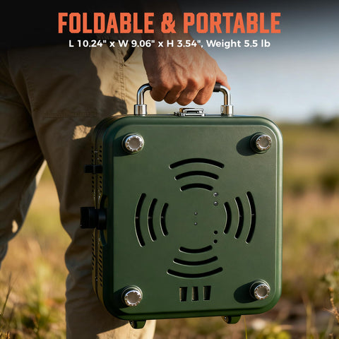 Bolsa de transporte incluida para BIG HORN OUTDOORS, movilidad fácil
