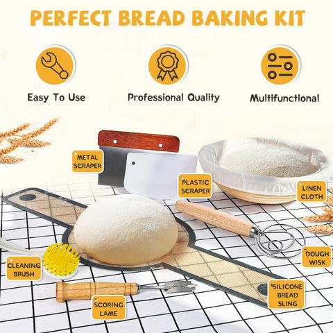 BIGFIT libro de recetas incluido, inspiración para hornear pan casero