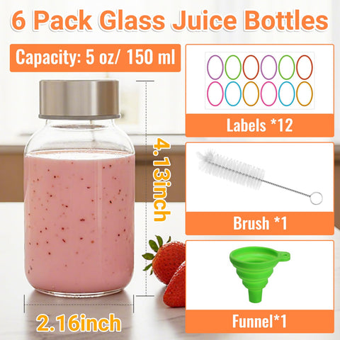Cepillo BIGIVACA para botellas de vidrio, limpieza rápida y efectiva.