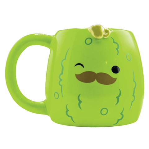 BigMouth Charles el Pepinillo, taza escritorio 16oz para café diario.