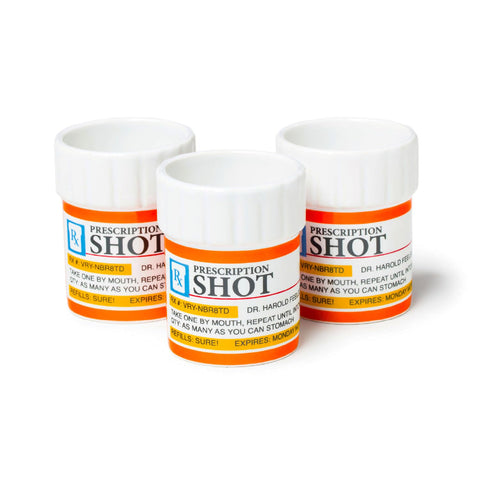 BigMouth Inc frascos-pildora-shot-tres-unidades: ideal para brindis y risas