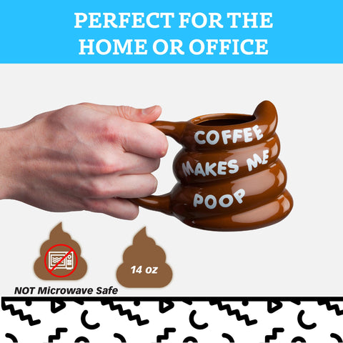 Taza BigMouth Inc, capacidad de 8 onzas, perfecta para café matutino.
