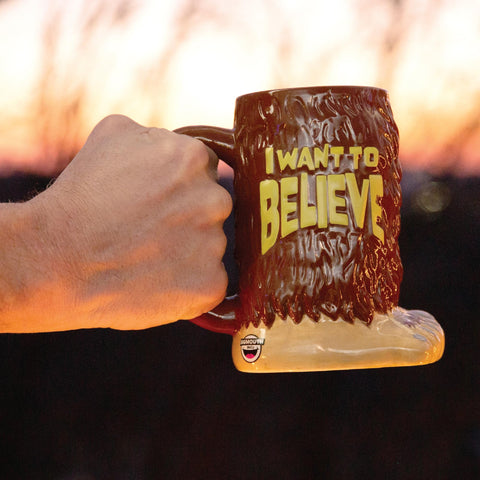 BigMouth Inc Taza Big Foot I Want to Believe, gran capacidad para café matutino