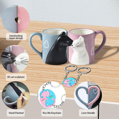 BigNoseDeer taza-regalo para boda, diseño romántico para la pareja