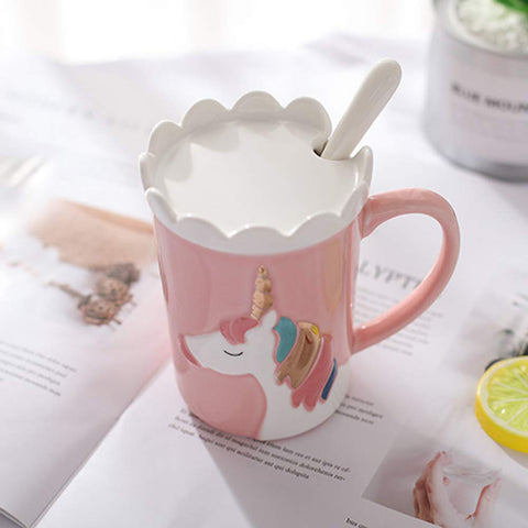 BigNoseDeer Taza para casa u oficina, gran capacidad 380 ml