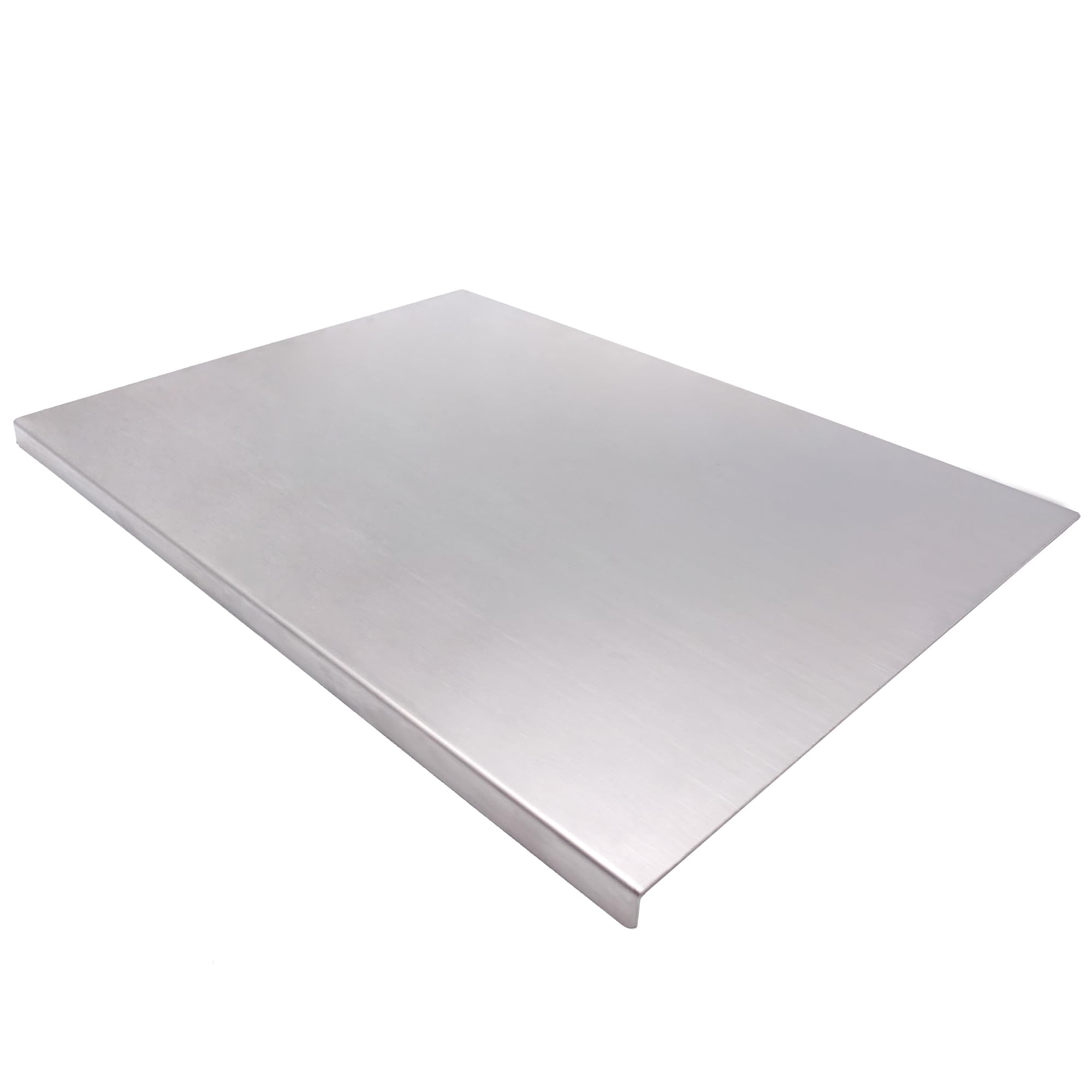BILLAMB tabla de cortar en acero inoxidable para carne, superficie estable.