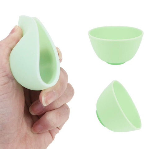 Billioteam tazón silicona multicolor para cosmética casera y manualidades