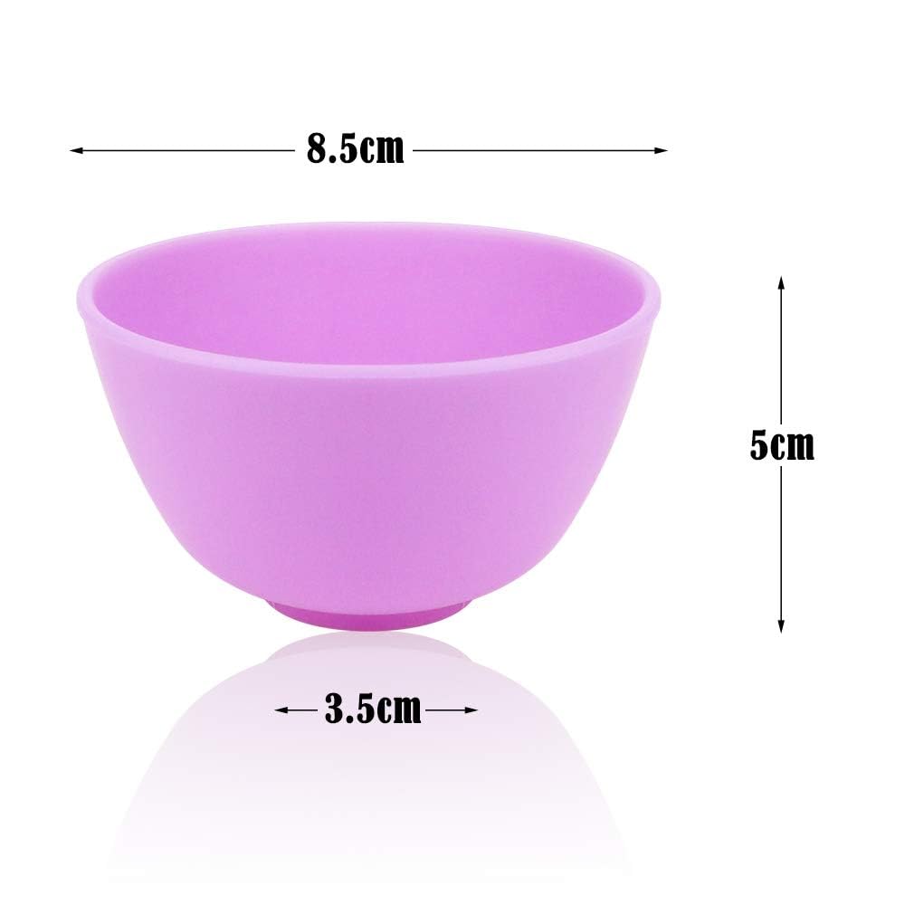 Billioteam tazón silicona multicolor para especias y hierbas de cocina