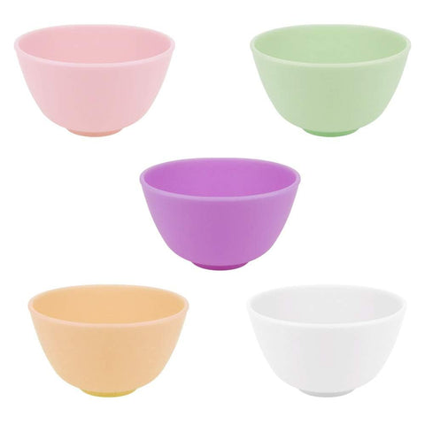 Billioteam tazón de silicona multicolor ideal para mascarillas faciales