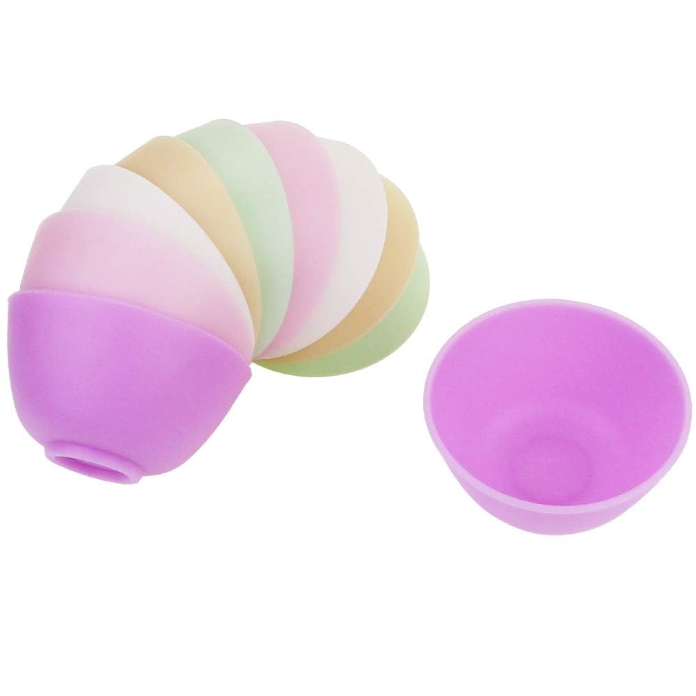 Billioteam tazón silicona multicolor para resina y pintura acrílica