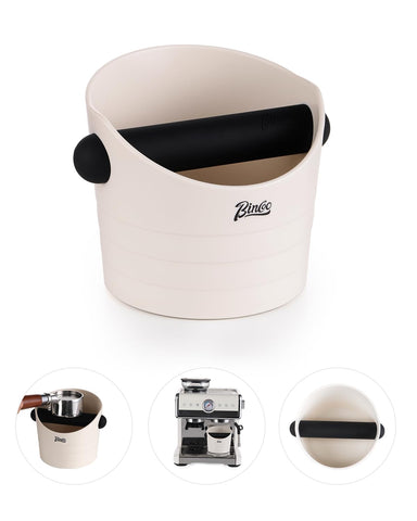 Bincoo caja posos de café con recubrimiento ABS, material resistente.