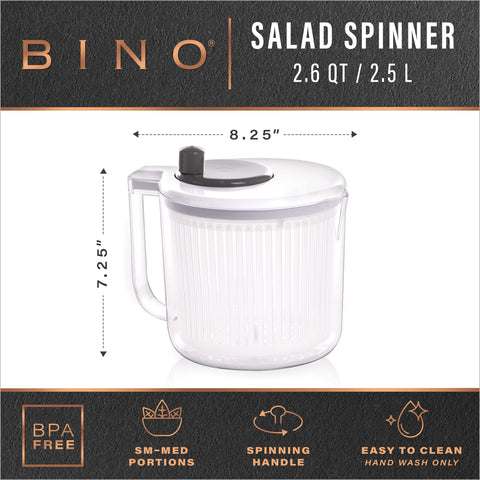 BINO cesta desmontable que funciona como colador para verduras