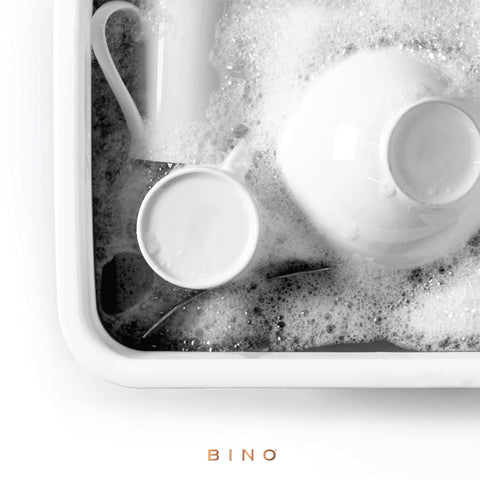 BINO Lavabo colapsable, almacenamiento compacto en casa