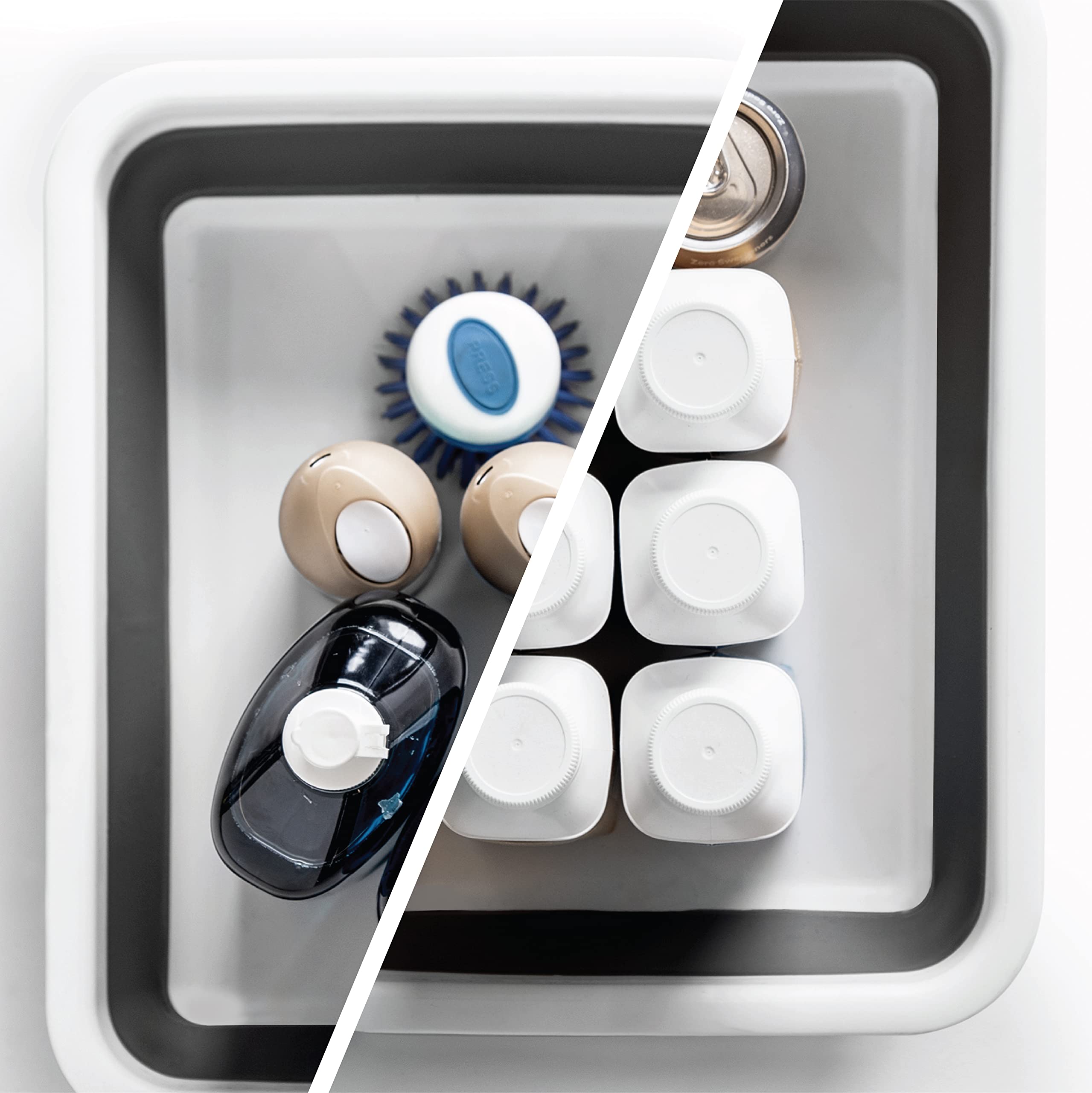 BINO Lavabo con medidas expandido, apto para platos grandes