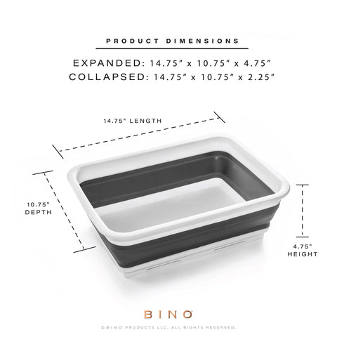 BINO Lavabo multiusos para uso doméstico, versátil y práctico