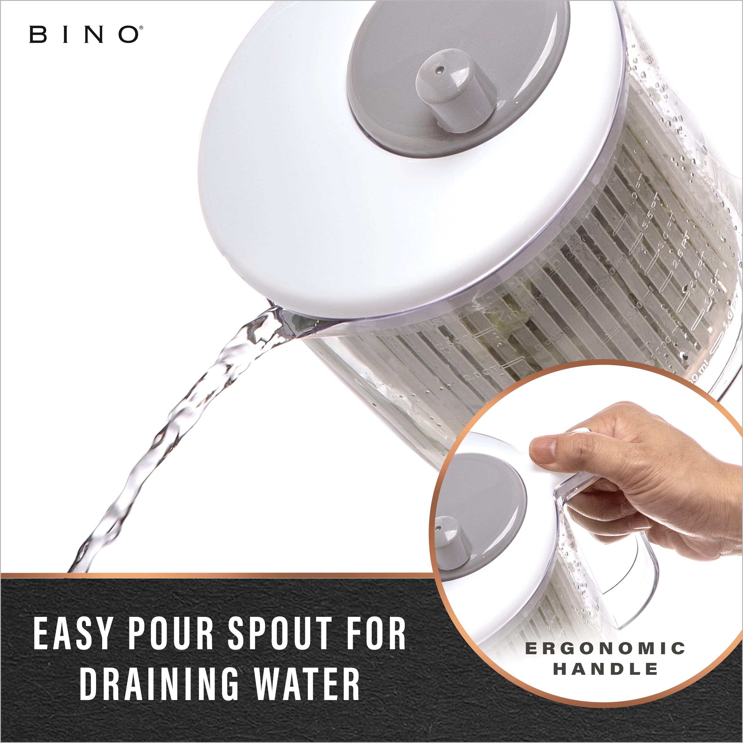 BINO soporte para medir líquidos con tazas y mililitros