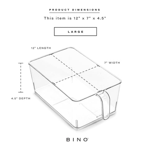 BINO organizador claro facilita ver lo que hay