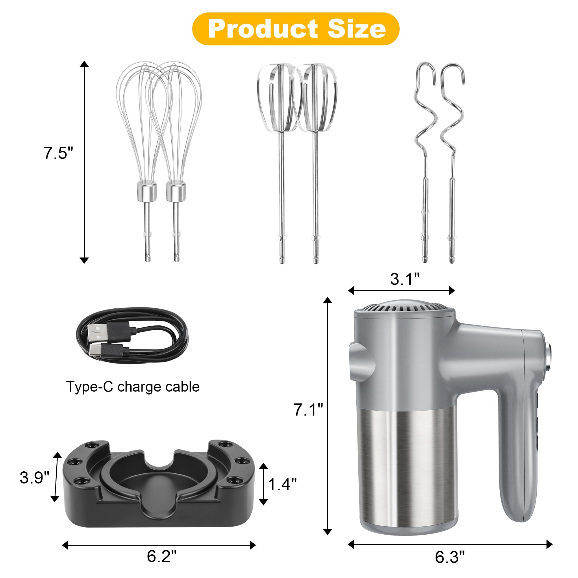 binROC Carga USB para usar en casa o al aire libre.