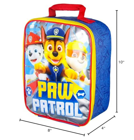 Bioworld bolsa almuerzo Paw Patrol lavable a mano para limpieza rápida