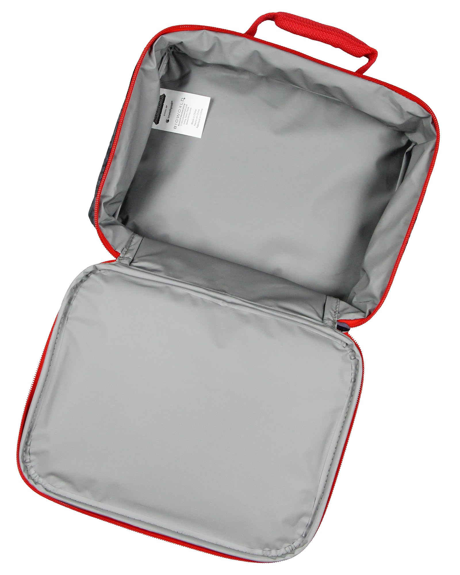 Bioworld caja MHA con aislamiento interior mantiene la comida a temperatura estable.