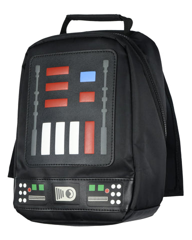 Bioworld Darth Vader Lunch Tote con coraza de pecho, práctico y aislante para comida caliente o fría.