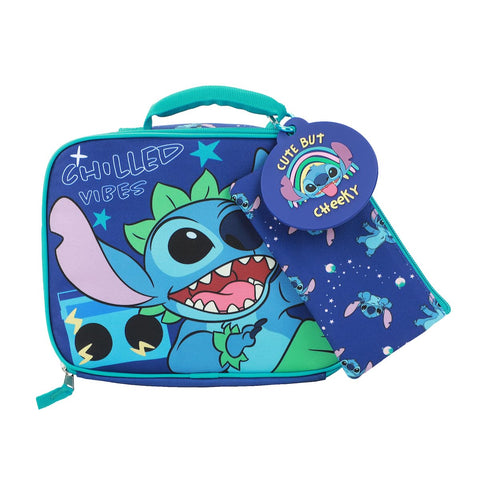 Bioworld Disney Stitch Chilled Vibes: bolsa de snacks para meriendas rápidas.