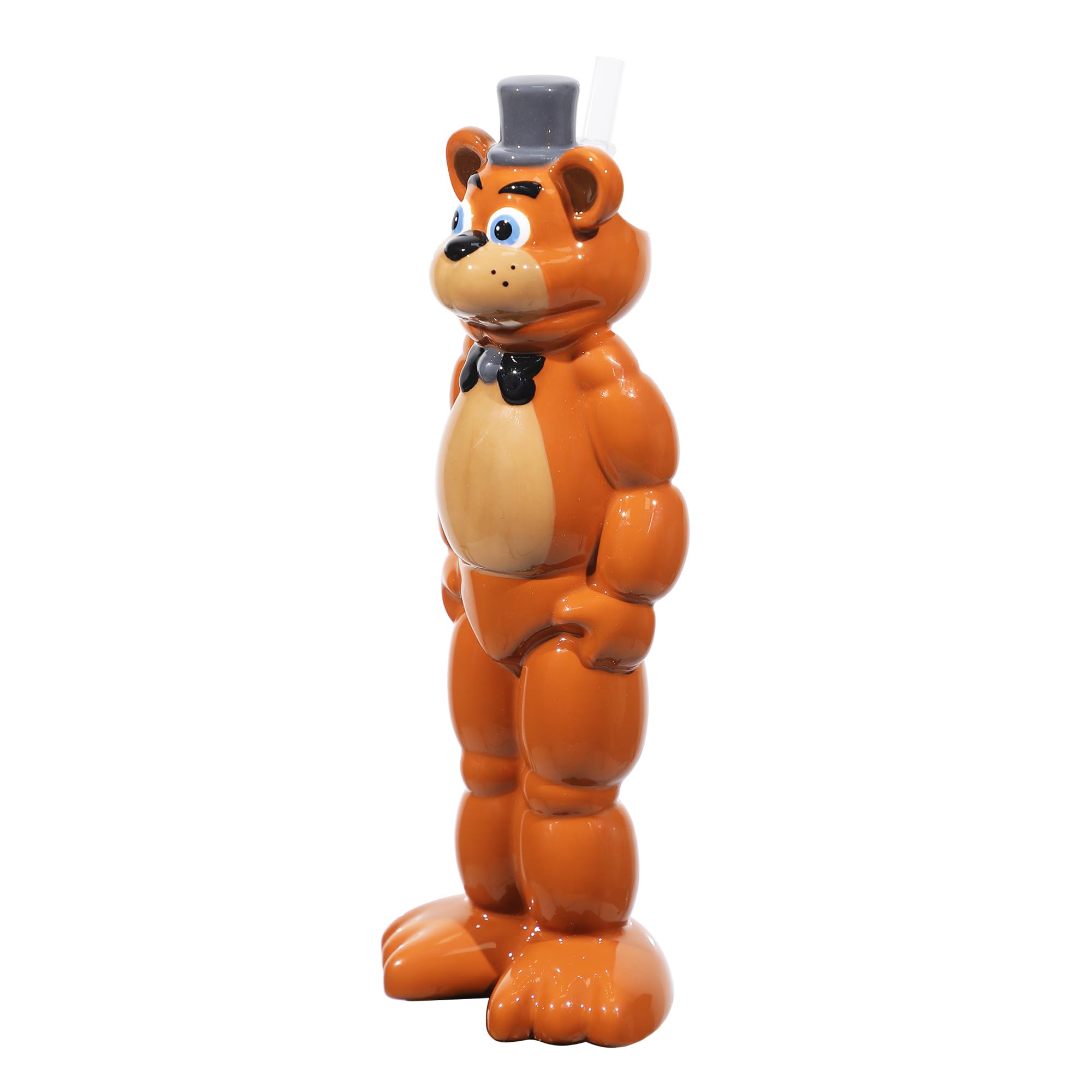 Bioworld Freddy Fazbear, acabado de pintura a mano con detalle artesanal.