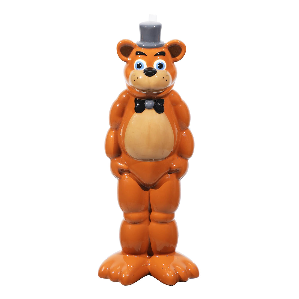 Bioworld Freddy Fazbear, escultura detallada para disfrutar bebidas con estilo.