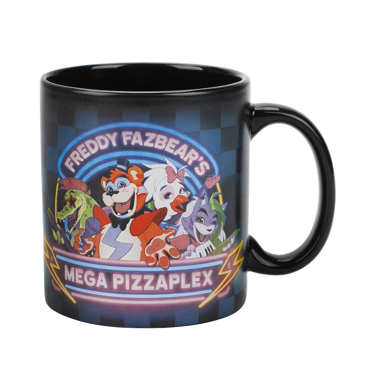 Bioworld Freddy Fazbear’s Mega Pizza Plex: apta para microondas y lavavajillas, limpieza rápida