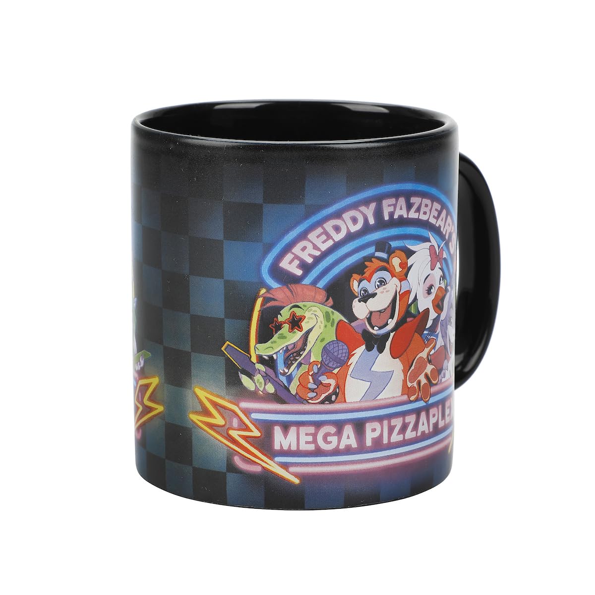 Bioworld Freddy Fazbear’s Mega Pizza Plex: asa ergonómica para un manejo cómodo