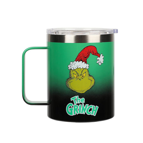 Bioworld Grinch, diseño vivo, añade un toque festivo a tus bebidas